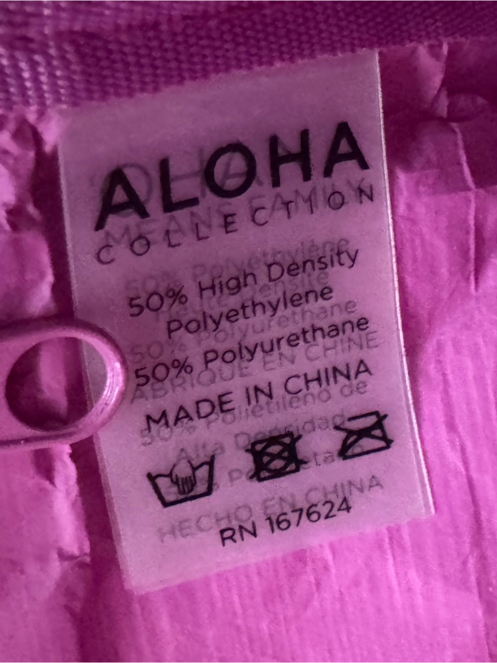ALOHA Collection Hot Pink Logo Patch - Picture 8 of 10